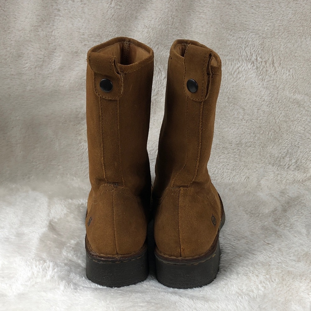 Born Roper Style Western Suede Boots 7.5 38.5 - Picture 5 of 11